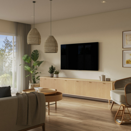 Porcelánico Lume Peroba Caramel Marron Satinado Rectificado 20x120