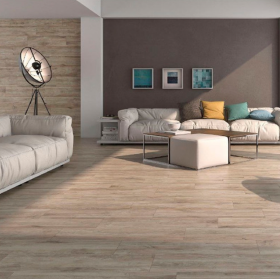 Porcelánico Lume Arbol Sand Beige  Satinado Rectificado 20x120