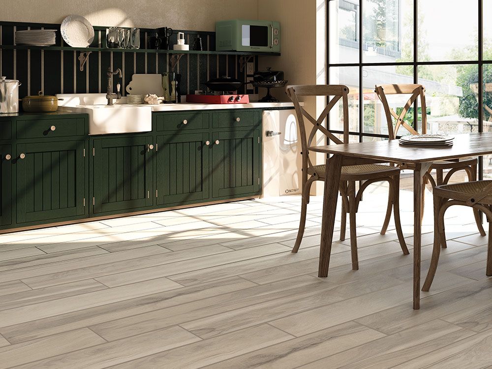 Porcelanato Qua Manoir Oak Natural Rectificado 20x120