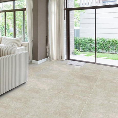 Porcelanato Alberdi Manhattan Beige Satinado Rectificado 60x120