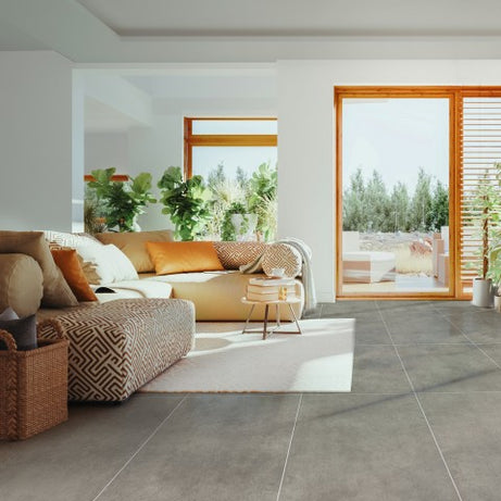 Porcelanato Alberdi Pado Gris Satinado Rectificado 60x60