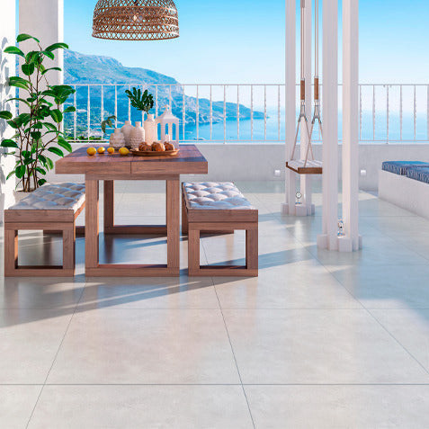 Porcelánico Lume York Gris Out Mate Rectificado 86x86