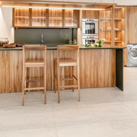 Porcelanato Alberdi Manhattan White Satinado Rectificado 60x120