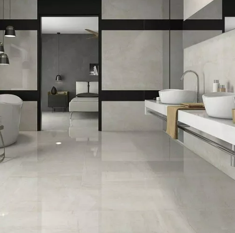 Porcelánico Elizabeth Concrete Plus Gris Pulido Rectificado 84x84