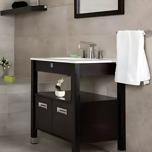 Porcelanato Alberdi Pado Gris Satinado Rectificado 60x60