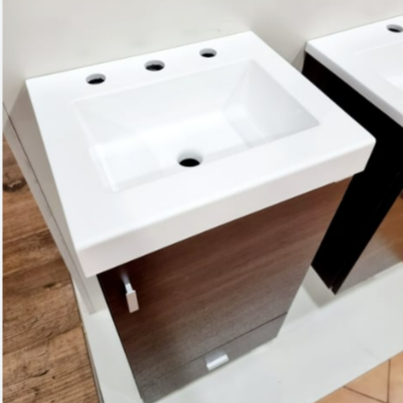 Lavatorio Schneider de Baño 3 Orificios Silton Terra 40x36