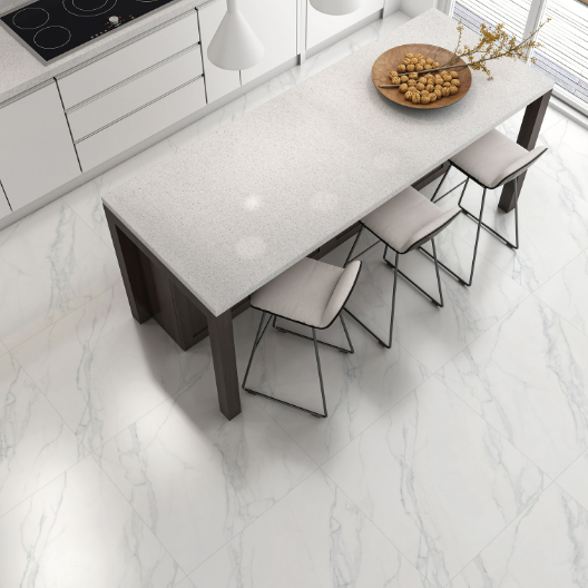 Cerámica Lume Calacata Bianco Brillante Rectificado 60x60