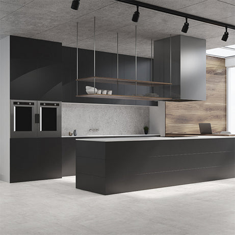 Porcelanato Cerro Negro Life Tiza Pulido Recificado 58x117