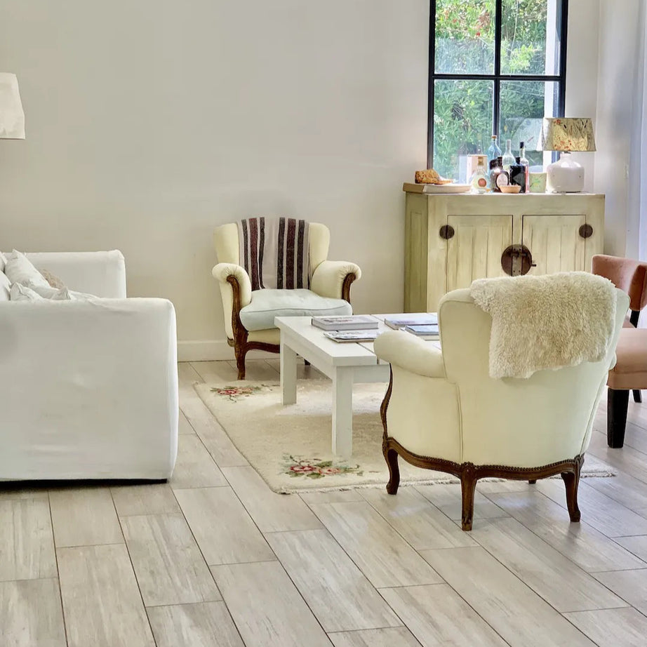 Porcelanato Ilva Identica Beige Esmaltado Rectificado 22,5x90