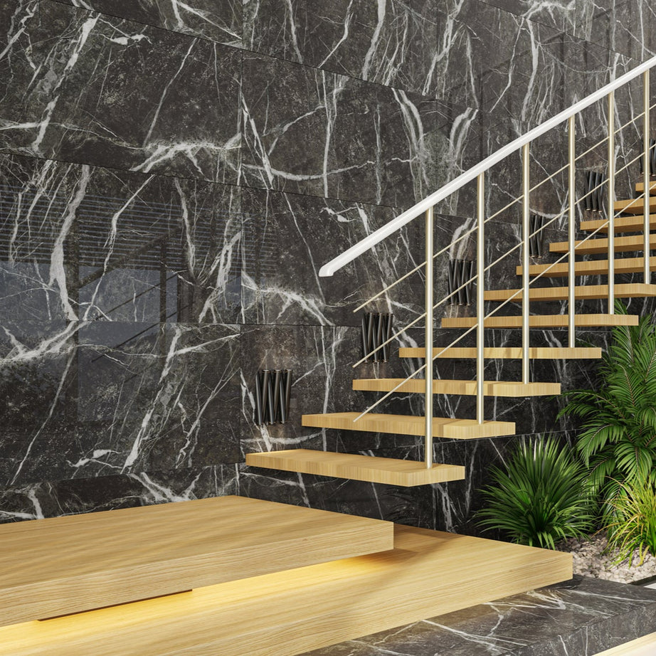 Porcelanico Lume Millenium Nero Mate Rectificado 62x119