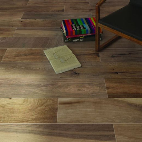 Porcelanato Ilva Tropical Madera Esmaltado Rectificado 22,5x90