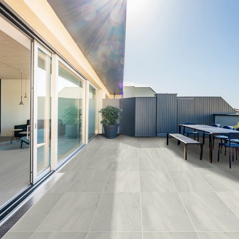 Porcelanato Alberdi Bristol Out Grey Satinado Rectificado 60x120 de 2DA